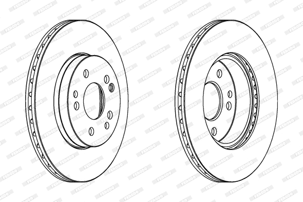 Brake Disc (DDF457)