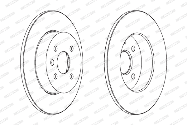 Brake Disc (DDF1313)