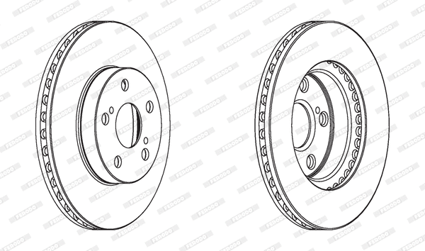Brake Disc (DDF1886)