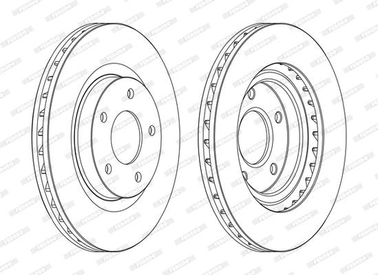 Brake Disc (DDF1624C-D)