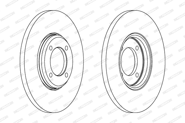 Brake Disc (DDF023)