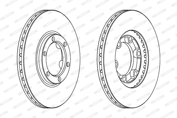 Brake Disc (DDF385)