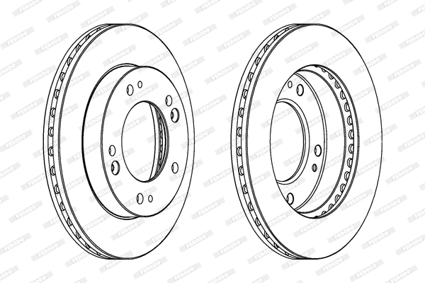 Brake Disc (DDF993)
