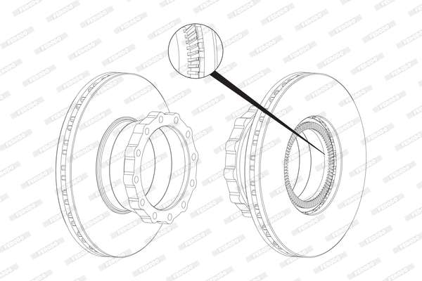 Brake Disc (FCR148A)