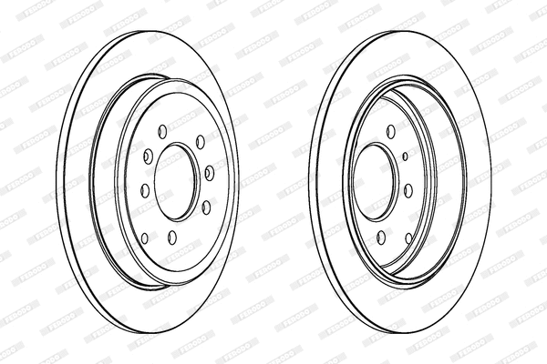 Brake Disc (DDF245)