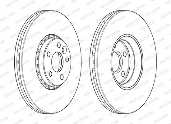 Brake Disc (DDF1801C-1-D)