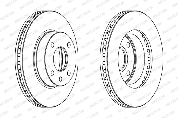 Brake Disc (DDF209)