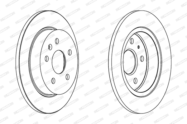 Brake Disc (DDF1804C)