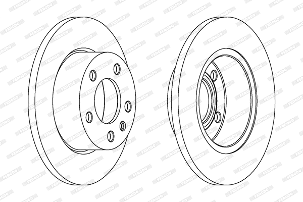 Brake Disc (DDF131)
