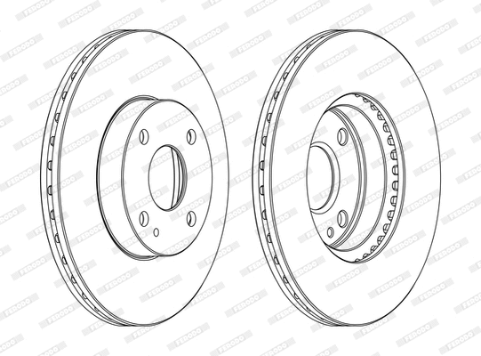 Brake Disc (DDF975C)