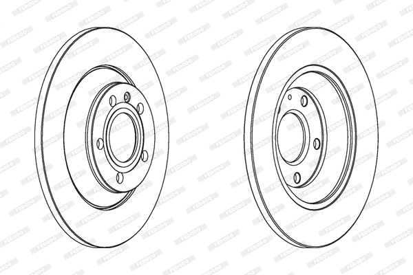 Brake Disc (DDF1850)