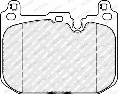 Brake Pad Set, disc brake (FDB5112)