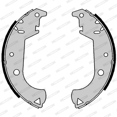 Brake Shoe Set (FSB4187)