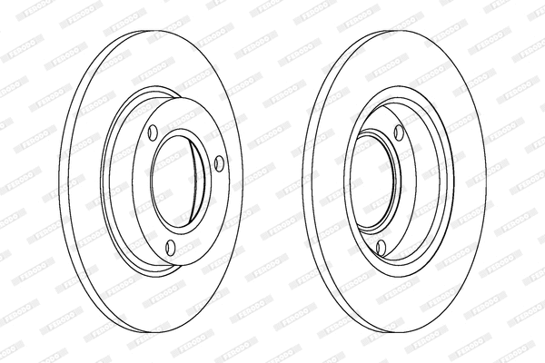 Brake Disc (DDF096)