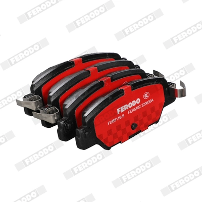 Brake Pad Set, disc brake (FDB5116-S)