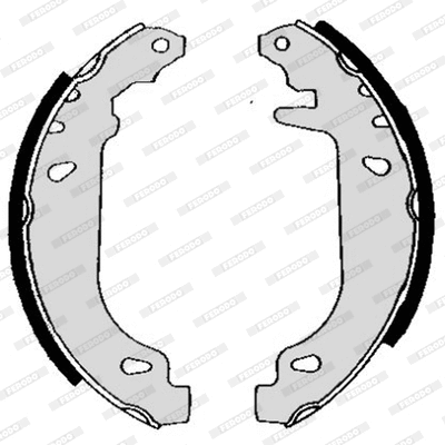 Brake Shoe Set (FSB243)