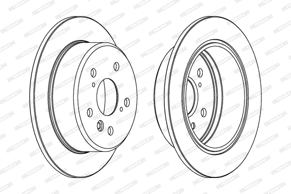 Brake Disc (DDF684)