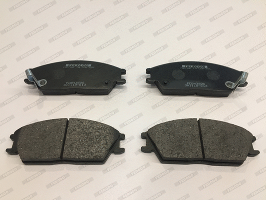Brake Pad Set, disc brake (FDB435QS)