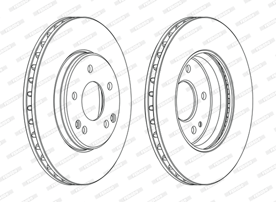 Brake Disc (DDF1134C)