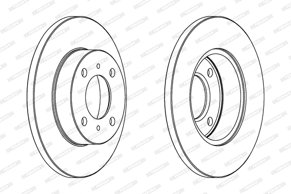 Brake Disc (DDF998)