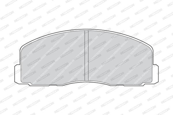 Brake Pad Set, disc brake (FDB368)