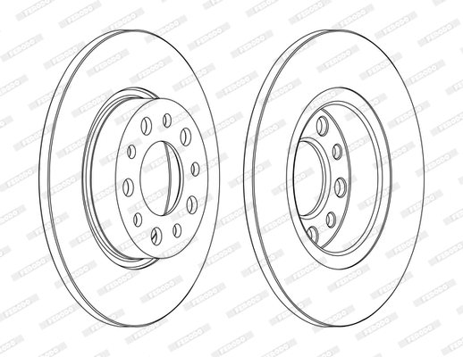 Brake Disc (DDF1450C)