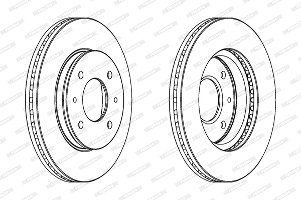 Brake Disc (DDF391)