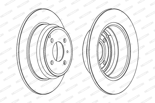 Brake Disc (DDF551)