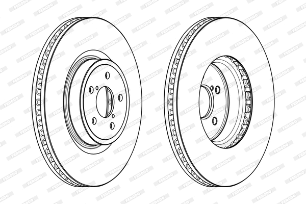 Brake Disc (DDF1841C-1)