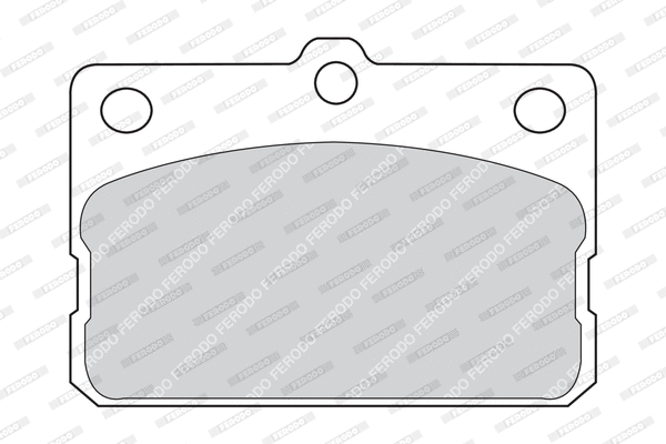 Brake Pad Set, disc brake (FDB87)