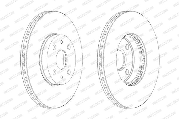 Brake Disc (DDF1780)