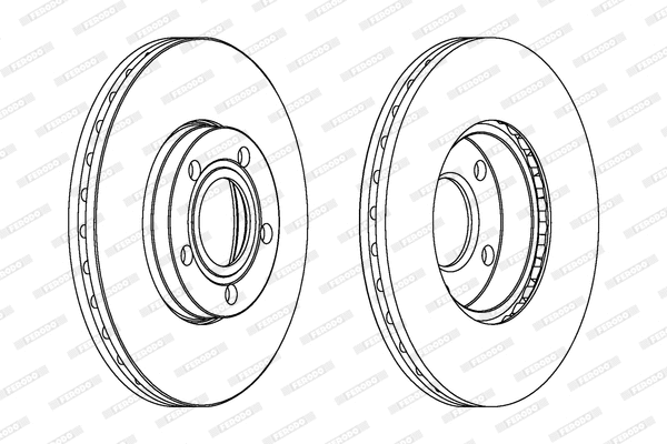 Brake Disc (DDF1014)