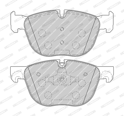 Brake Pad Set, disc brake (FDB4052-D)