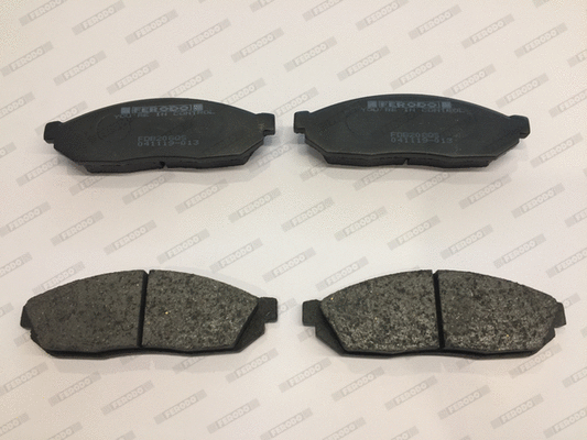 Brake Pad Set, disc brake (FDB208QS)