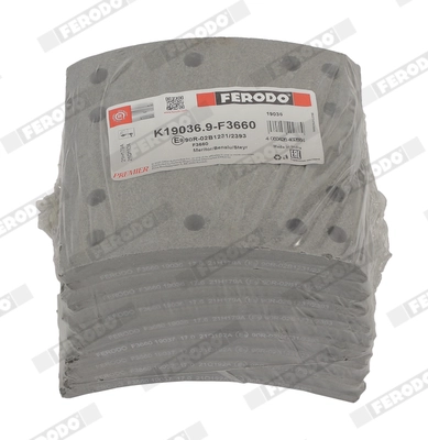 Brake Lining Kit, drum brake