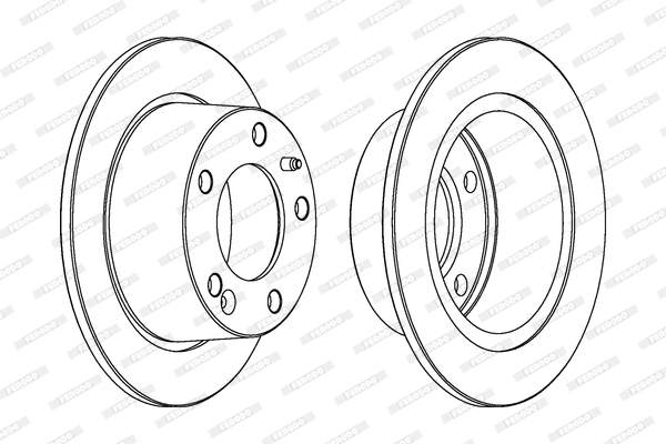 Brake Disc (DDF247)