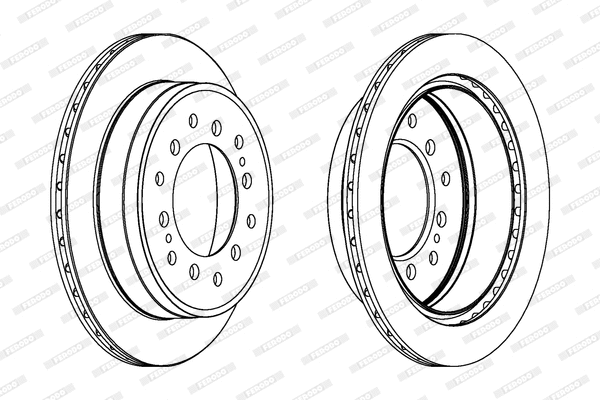 Brake Disc (DDF1743)