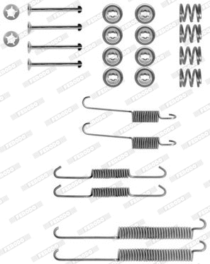 Accessory Kit, brake shoes (FBA56)