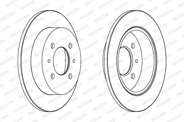 Brake Disc (DDF1613)