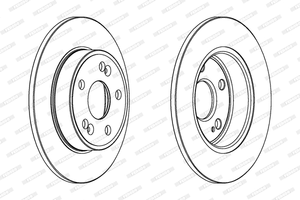 Brake Disc (DDF1213)