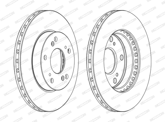 Brake Disc (DDF1939C)