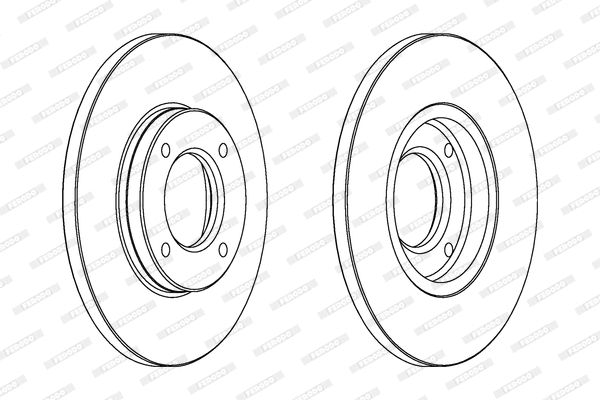 Brake Disc (DDF282)