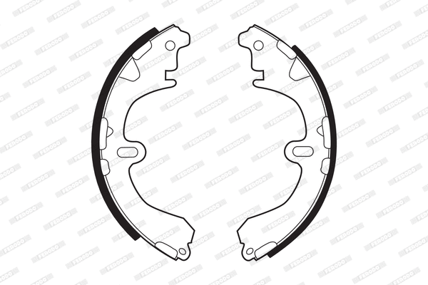 Brake Shoe Set (FSB321)