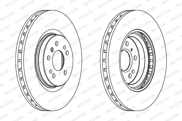 Brake Disc (DDF1533)