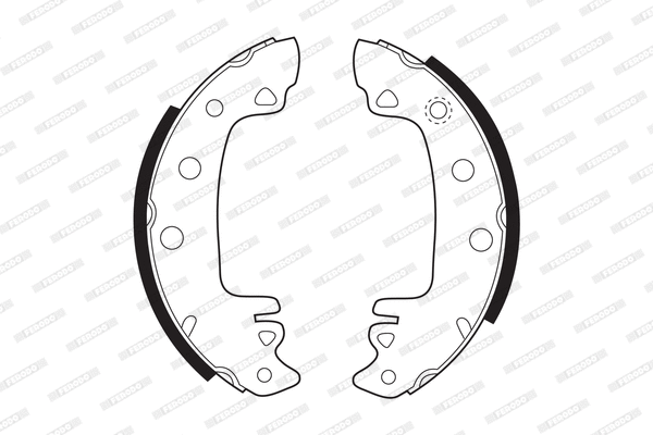 Brake Shoe Set (FSB29)