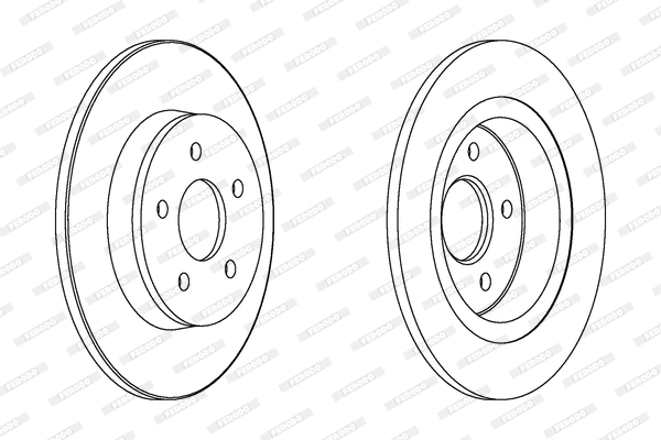 Brake Disc (DDF1227)