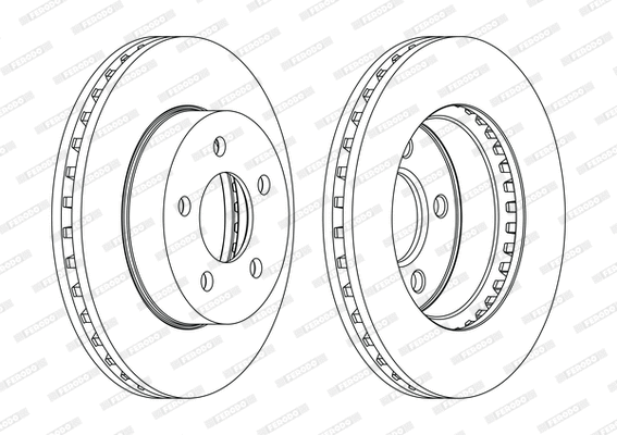 Brake Disc (DDF1184C)