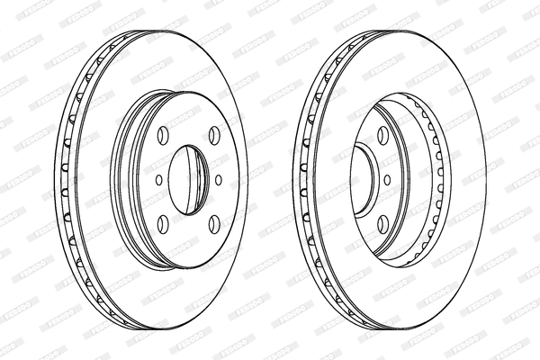 Brake Disc (DDF408)