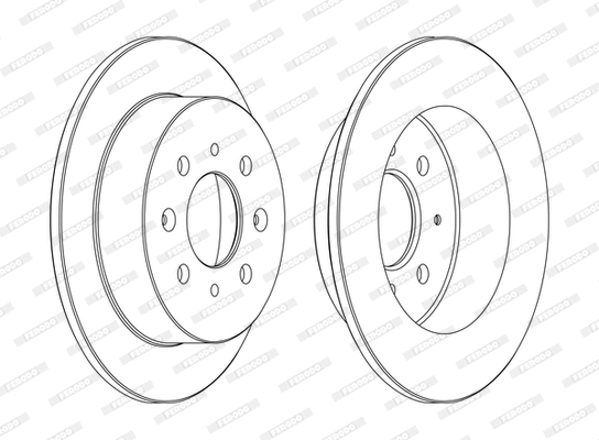 Brake Disc (DDF1358C)