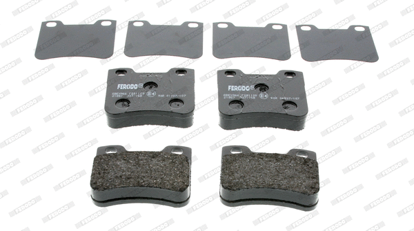 Brake Pad Set, disc brake (FDB1109)